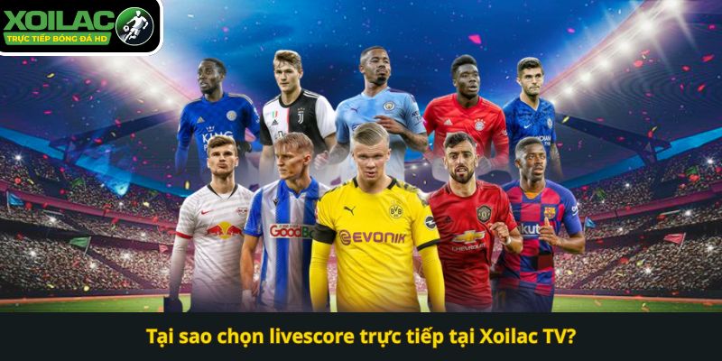 Tại sao chọn livescore trực tiếp tại Xoilac TV?