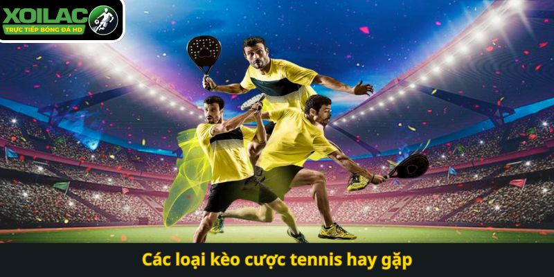 Các loại kèo cược tennis hay gặp