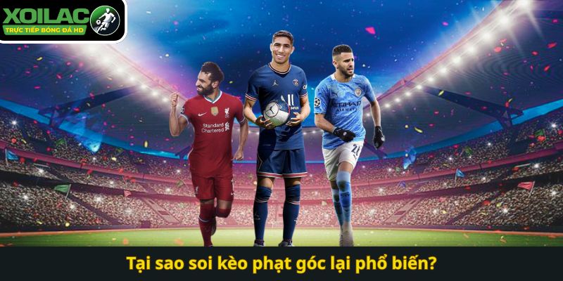 Tại sao soi kèo phạt góc lại phổ biến?